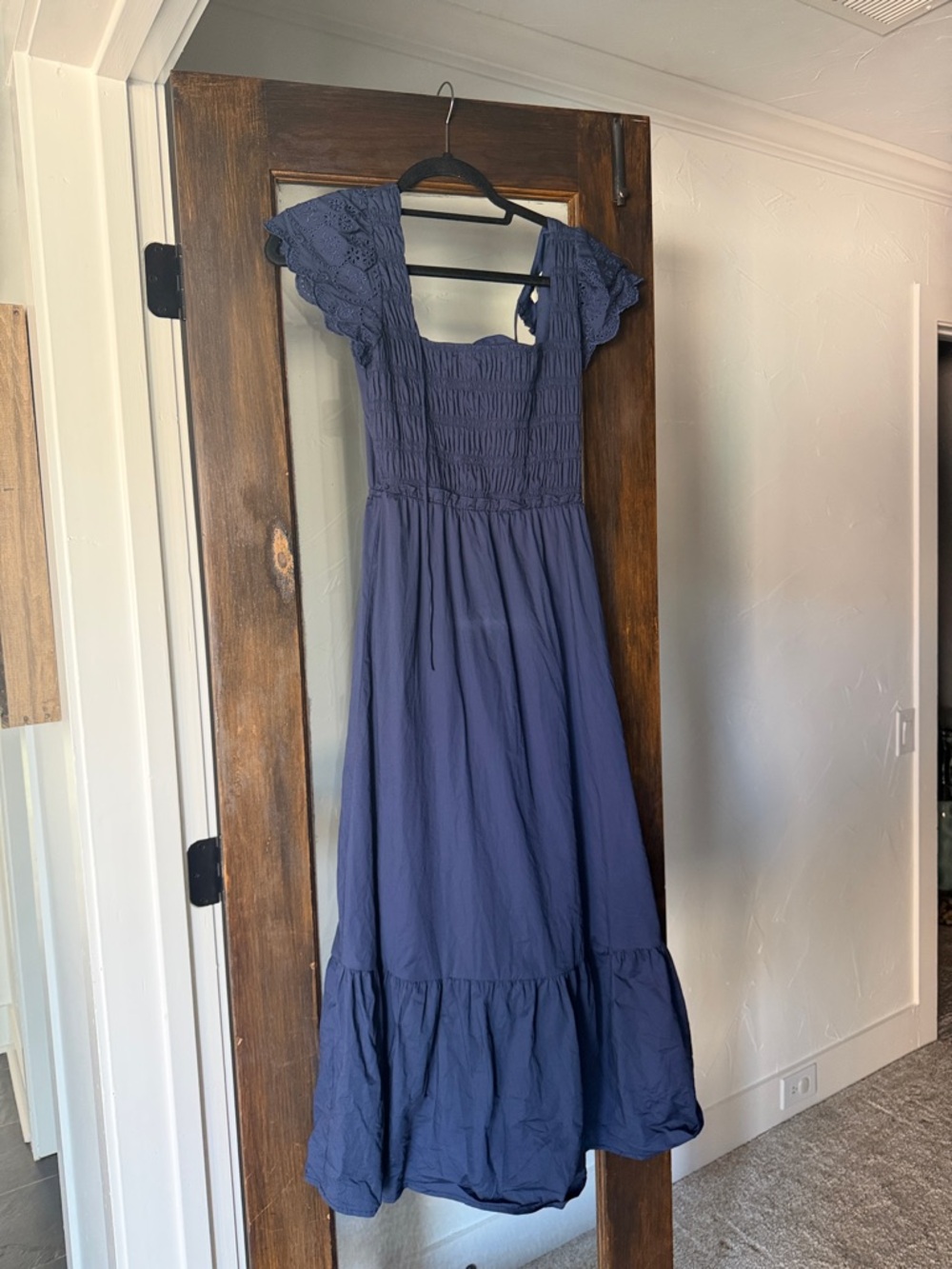 Jason Wu Open Back Navy Dress